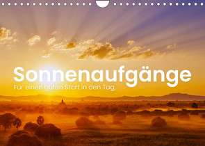 Sonnenaufgänge – Für einen guten Start in den Tag. (Wandkalender 2022 DIN A4 quer) von SF