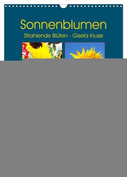 Sonnenblumen – Strahlende Blüten (Wandkalender 2024 DIN A3 hoch), CALVENDO Monatskalender von Kruse,  Gisela