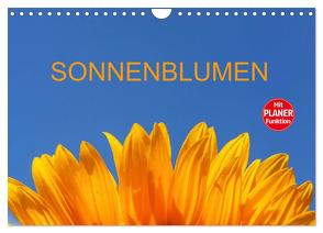 Sonnenblumen (Wandkalender 2024 DIN A4 quer), CALVENDO Monatskalender von Jäger,  Anette/Thomas