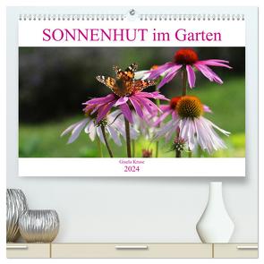 Sonnenhut im Garten (hochwertiger Premium Wandkalender 2024 DIN A2 quer), Kunstdruck in Hochglanz von Kruse,  Gisela