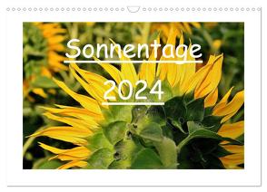 Sonnentage 2024 (Wandkalender 2024 DIN A3 quer), CALVENDO Monatskalender von Loß,  Heike