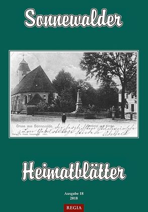 Sonnewalder Heimatblätter 2018 von Sonnewalder Heimatverein e. V.