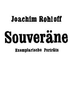 Souveräne von Rohloff,  Joachim