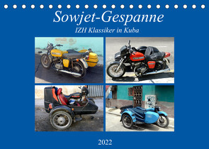 Sowjet-Gespanne – IZH Klassiker in Kuba (Tischkalender 2022 DIN A5 quer) von von Loewis of Menar,  Henning