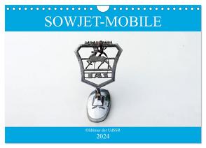 Sowjet-Mobile – Oldtimer der UdSSR (Wandkalender 2024 DIN A4 quer), CALVENDO Monatskalender von von Loewis of Menar,  Henning