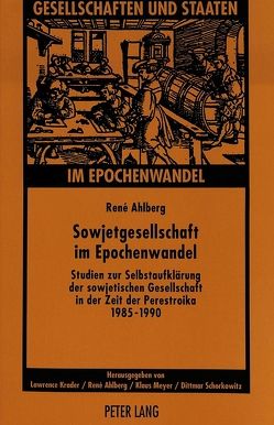 Sowjetgesellschaft im Epochenwandel von Ahlberg,  Brigitte