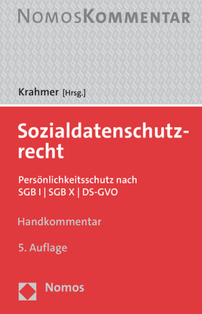 Sozialdatenschutzrecht von Krahmer,  Utz