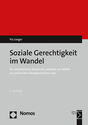 Soziale Gerechtigkeit im Wandel von Jaeger,  Pia
