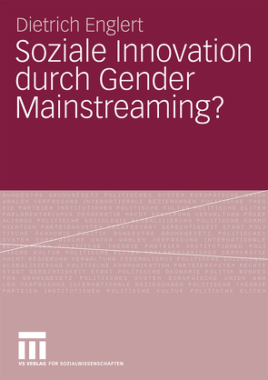 Soziale Innovation durch Gender Mainstreaming? von Englert,  Dietrich