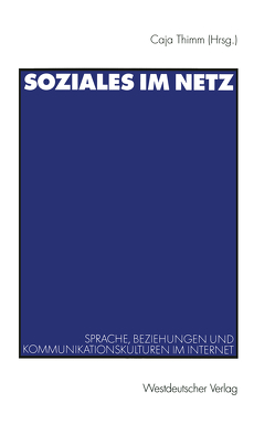 Soziales im Netz von Thimm,  Caja