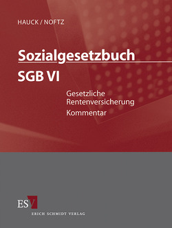 Sozialgesetzbuch (SGB) – Gesamtkommentar / Sozialgesetzbuch (SGB) VI: Gesetzliche Rentenversicherung – Einzelbezug von Bachmann,  Edda, Diel,  Udo, Fichte,  Wolfgang, Hauck,  Karl, Jenner,  Joachim, Jüttner,  Andreas, Kaltenstein,  Jens, Kamprad,  Peter, Kühn,  Christoph, Liebich,  Rainer, Mushoff,  Tobias, Noftz,  Wolfgang, Oppermann,  Dagmar, Ringkamp,  Reinhard, Wähnelt,  Sabine