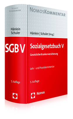 Sozialgesetzbuch V von Hänlein,  Andreas, Schuler,  Rolf