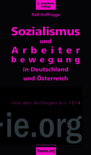 Sozialismus und Arbeiterbewegung in Deutschland und Österreich von Hoffrogge,  Ralf