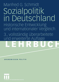 Sozialpolitik in Deutschland von Schmidt,  Manfred G.