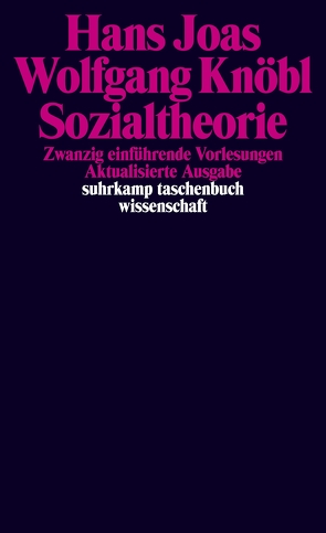 Sozialtheorie von Joas,  Hans, Knöbl,  Wolfgang