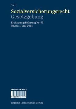 Sozialversicherungsrecht – Gesetzgebung EL 55 von Imhof,  Tristan