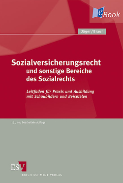 Sozialversicherungsrecht und sonstige Bereiche des Sozialrechts von Braun,  Hans-Dieter, Gnirke,  Stefanie, Göhde,  Thomas, Hans,  Günter, Heinrich,  Michael, Jäger,  Horst, Schindler,  Thorsten, Zahn,  Edeltrud