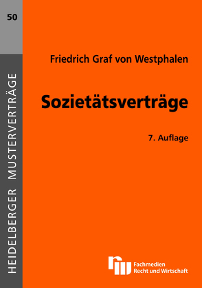 Sozietätsverträge von Westphalen,  Friedrich