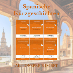 Spanische Kurzgeschichten (mit kostenlosem Audio-Download-Link) von Bauch,  Magdalena, Bécquer,  Gustavo Adolfo, Dicenta,  Joaquín, Frank,  Ilya, Kessler,  Mia, Peters,  Ralf, Valera,  Juan