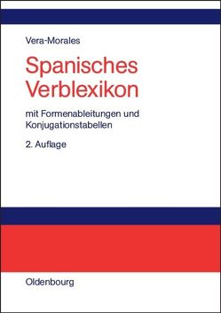 Spanisches Verblexikon von Vera Morales,  José