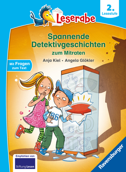 Spannende Detektivgeschichten zum Mitraten – Leserabe ab 2. Klasse – Erstlesebuch für Kinder ab 7 Jahren von Glökler,  Angela, Kiel,  Anja