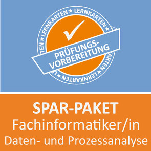 Spar-Paket Lernkarten Fachinformatiker/in Daten- und Prozessanalyse von Christiansen,  Jennifer, Rung-Kraus,  Michaela