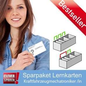 Spar-Paket Lernkarten Kraftfahrzeugmechatroniker/in von Rung-Kraus,  Michaela