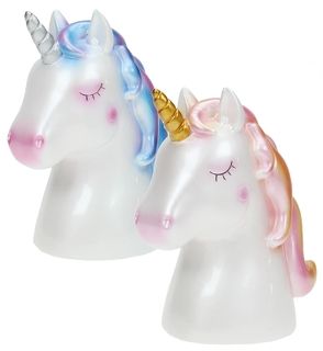 Spardose Keramik Einhorn Kopf (VE: 6 sortiert)