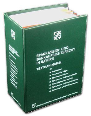 Sparkassen- und Bankaufsichtsrecht in Bayern von Ulrich,  Walter