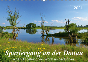 Spaziergang an der Donau (Wandkalender 2021 DIN A2 quer) von Heußlein,  Jutta