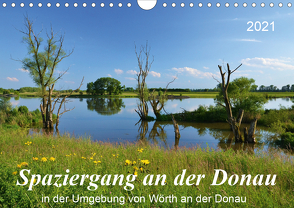 Spaziergang an der Donau (Wandkalender 2021 DIN A4 quer) von Heußlein,  Jutta