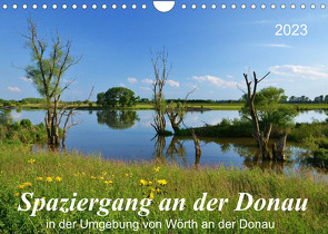 Spaziergang an der Donau (Wandkalender 2023 DIN A4 quer) von Heußlein,  Jutta