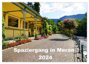 Spaziergang in Meran (Wandkalender 2024 DIN A2 quer), CALVENDO Monatskalender von Schmidt,  Sergej