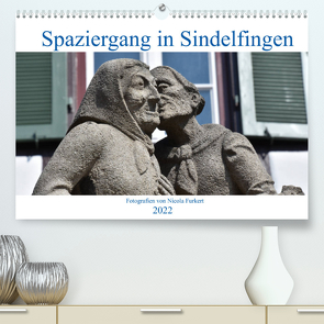 Spaziergang in Sindelfingen (Premium, hochwertiger DIN A2 Wandkalender 2022, Kunstdruck in Hochglanz) von Furkert,  Nicola