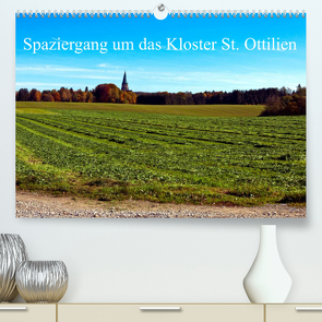 Spaziergang um das Kloster St. Ottilien (Premium, hochwertiger DIN A2 Wandkalender 2022, Kunstdruck in Hochglanz) von Marten,  Martina