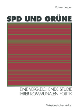 SPD und Grüne von Berger,  Rainer