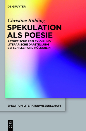 Spekulation als Poesie von Rühling,  Christine