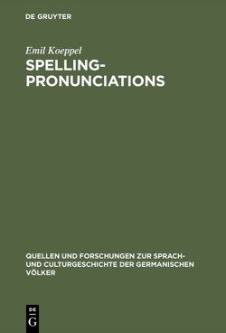 Spelling-pronunciations von Koeppel,  Emil