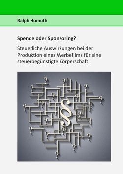 Spende oder Sponsoring? von Homuth,  Ralph