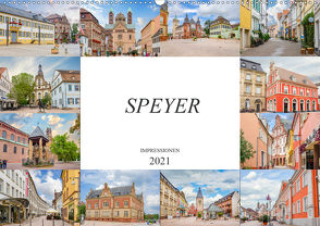 Speyer Impressionen (Wandkalender 2021 DIN A2 quer) von Meutzner,  Dirk