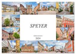 Speyer Impressionen (Wandkalender 2024 DIN A3 quer), CALVENDO Monatskalender von Meutzner,  Dirk