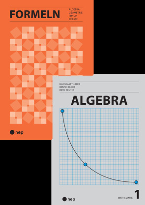 Spezialangebot «Formeln» und «Algebra» von hep Verlag, Jakob,  Benno, Marthaler,  Hans, Reuter,  Reto