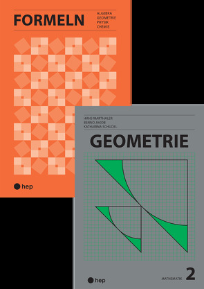 Spezialangebot «Formeln» und «Geometrie» von hep Verlag, Jakob,  Benno, Marthaler,  Hans, Schudel,  Katharina