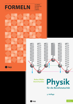 Spezialangebot «Formeln» und «Physik für die Berufsmaturität» von hep Verlag, Kamber,  David, Mäder,  Ruben