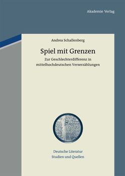 Spiel mit Grenzen von Schallenberg,  Andrea