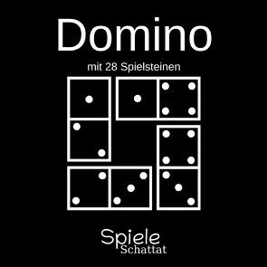 Spieleklassiker / Domino (Achtung! Nicht für Kinder unter 3 Jahren geeignet) von Schattat,  Jonas