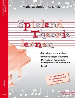 Spielend Theorie lernen von Lintzen,  Ilse, Swoboda,  Maria