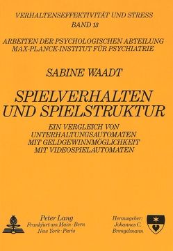 Spielverhalten und Spielstruktur von Waadt-Heim,  Sabine