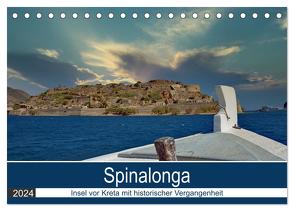 Spinalonga – Insel vor Kreta mit historischer Vergangenheit (Tischkalender 2024 DIN A5 quer), CALVENDO Monatskalender von Kleemann,  Claudia