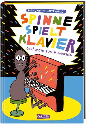 Spinne spielt Klavier von Gottwald,  Benjamin